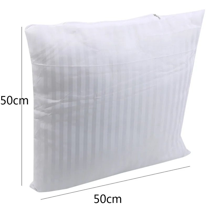 1Pc White Cushion Insert Filling PP Cotton Throw Pillow Inner Core Decor Car Chair Soft Seat Cushion