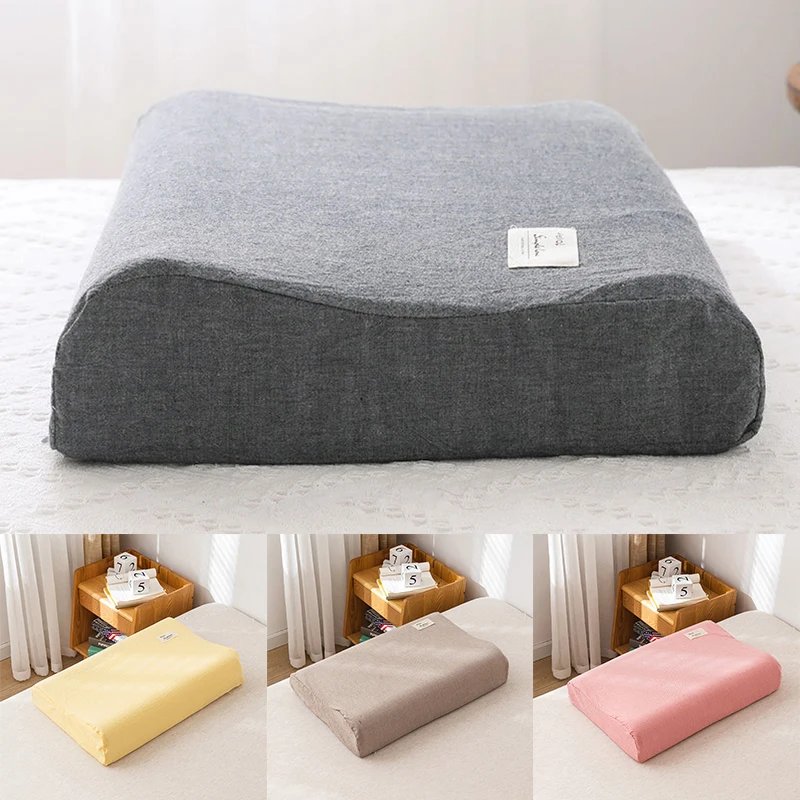 30x50cm Cotton Latex Pillowcase For Home Bedroom Sleeping Washable Memory Pillow Cover 베개커버