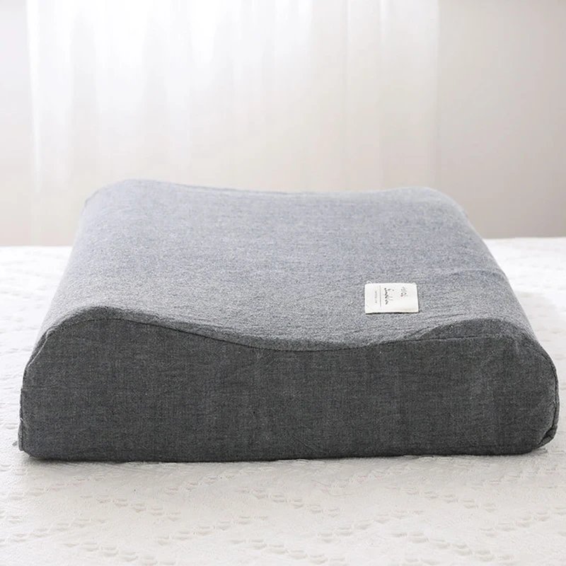 30x50cm Cotton Latex Pillowcase For Home Bedroom Sleeping Washable Memory Pillow Cover 베개커버