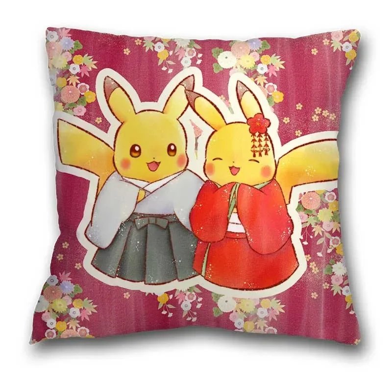 Pokemon Anime Cushion Cover 45x45cm Pikachu Decor Sofa Pillow Cover Charmander Psyduck Anime Figure Cartoon Pillowcase Pokemon Anime Cushion Cover 45x45cm Pikachu Decor Sofa Pillow Cover Charmander Psyduck Anime Figure Cartoon Pillowcase