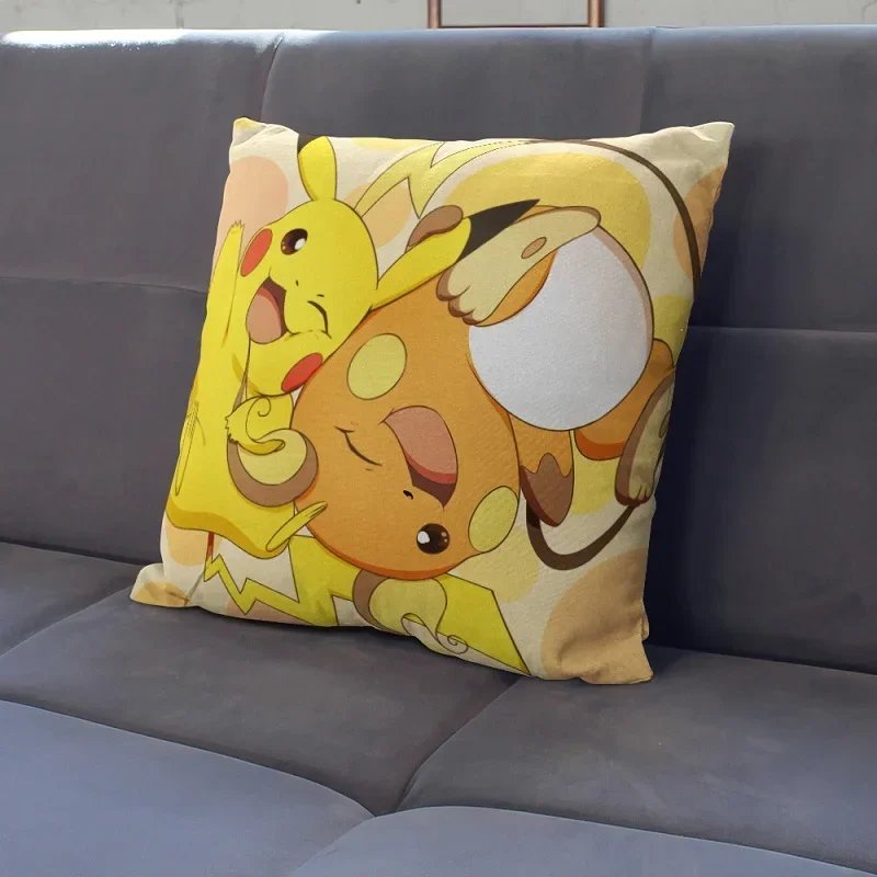 Pokemon Anime Cushion Cover 45x45cm Pikachu Decor Sofa Pillow Cover Charmander Psyduck Anime Figure Cartoon Pillowcase Pokemon Anime Cushion Cover 45x45cm Pikachu Decor Sofa Pillow Cover Charmander Psyduck Anime Figure Cartoon Pillowcase