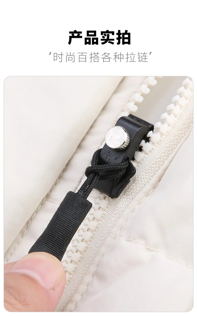 5PCS//20PCS Universal Zipper Repair Kit Quick Instant Detachable Zipper Head for Jacket Bags Coat Replacement Zipper Slider Pull