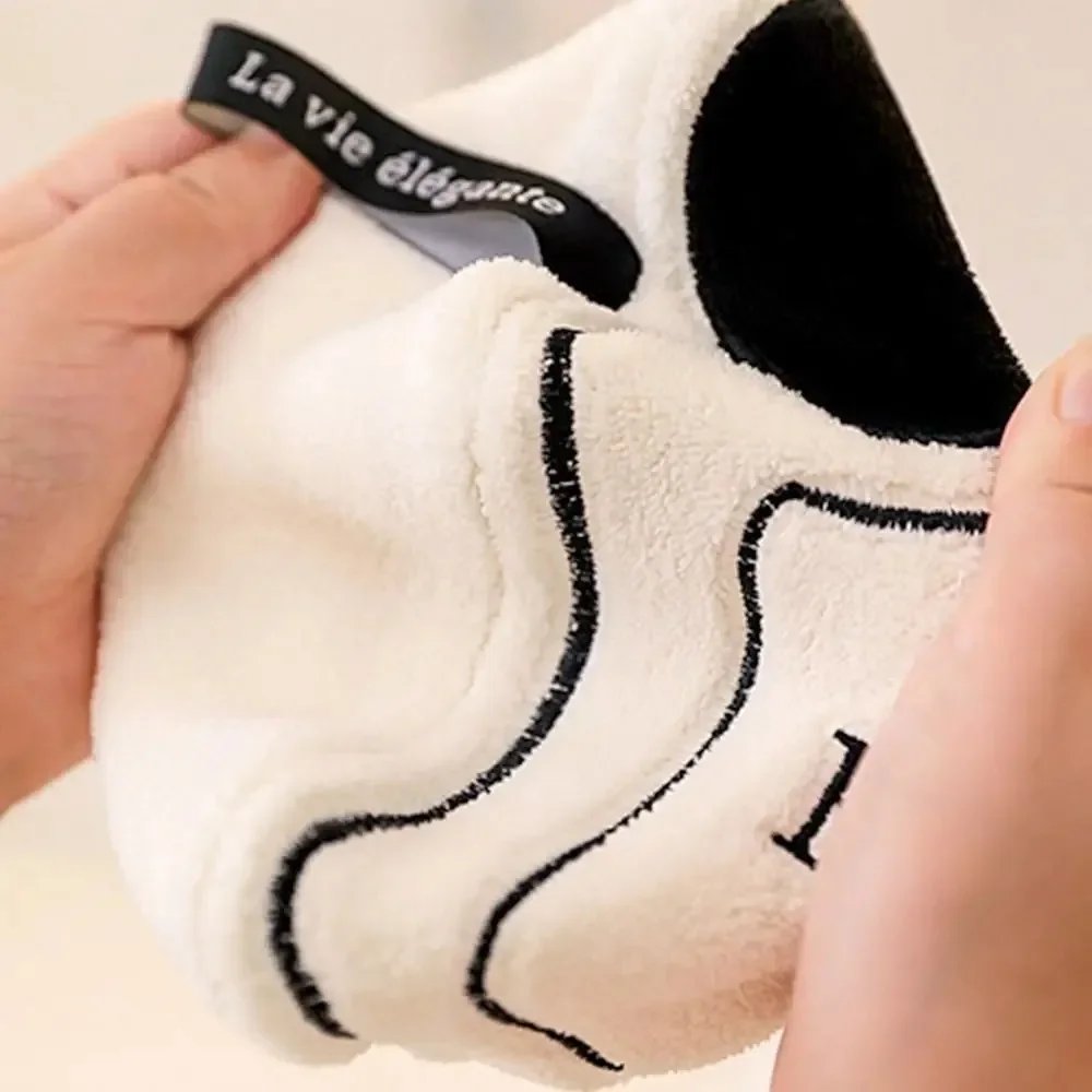 NEW Double-thickness Hand Towel Home Convenient Hanging Quick-drying Absorbent Hand Towel Kitchen and Bathroom Foot Mat