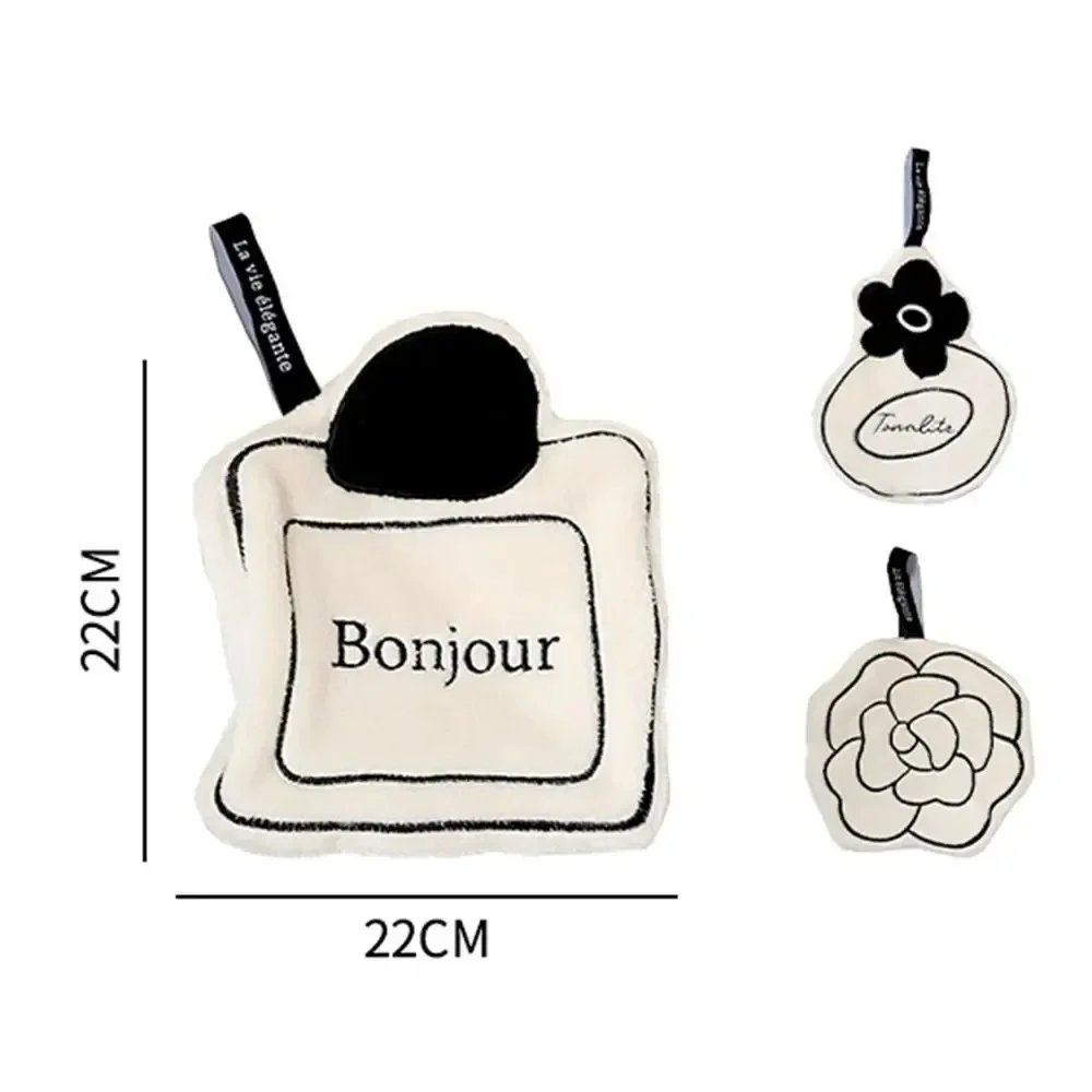 NEW Double-thickness Hand Towel Home Convenient Hanging Quick-drying Absorbent Hand Towel Kitchen and Bathroom Foot Mat