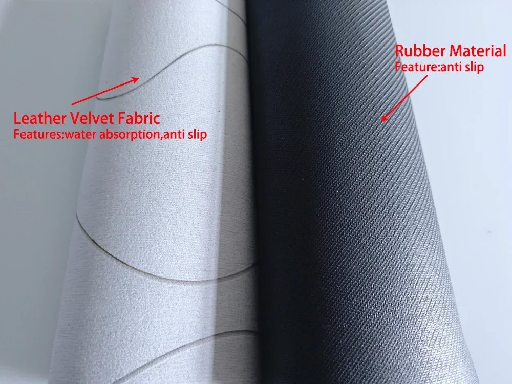 Non-Slip Bath Mat Diatomite Mats with Rubber Backing Soft Absorbent Bathroom Rug Diatomite Mud Thin Bath Mat for Hallway Shower