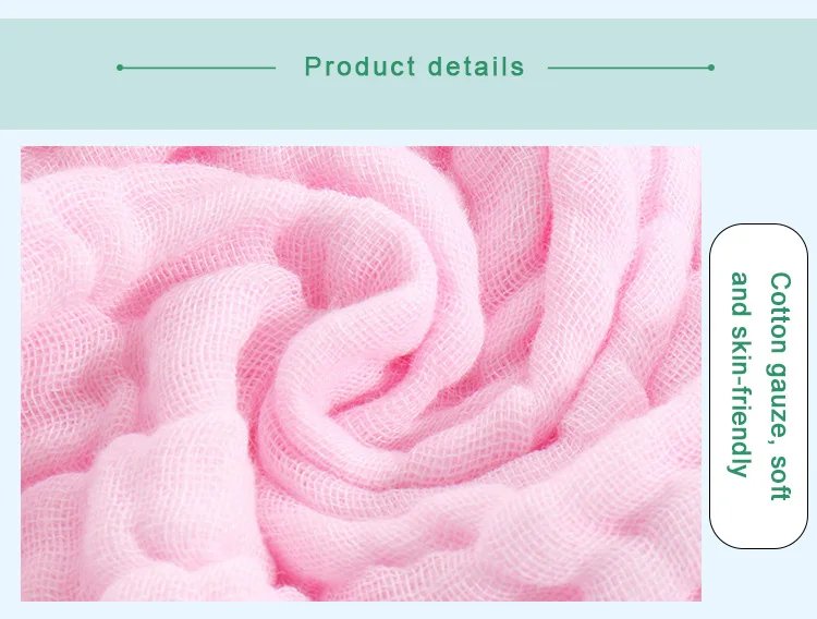5Pcs 30x30cm Baby Towel Bath Towels Face Washcloth Muslin Squares Cotton Hand Wipe Gauze for Bathing Feeding Kids Handkerchief