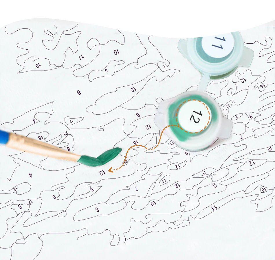 GATYZTORY Painting By Number Van Gogh On Canvas DIY Kits Acrylic Paint Landscape Figure Drawing Coloring By Number Home Decor