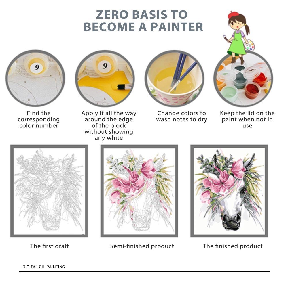 Diy Painting By Numbers For Adults Kits On Canvas Winter Snow Landscape Picture Handmade Acrylic Paint Kits Coloring By Number