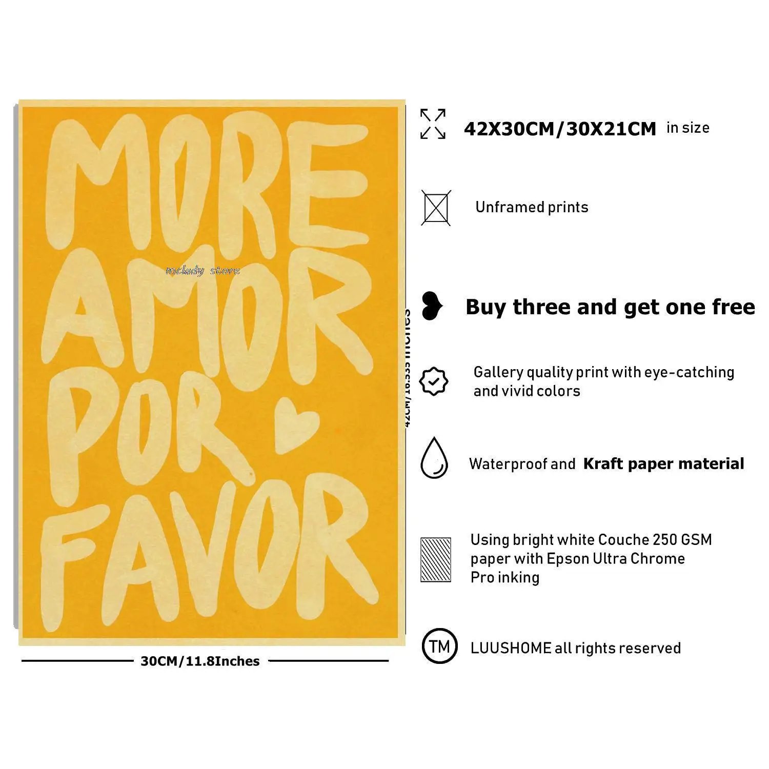 Pink Love Quote Poster American Retro Kraft Paper Poster Creative Canvas Painting Room Wall Cafe Decoration Poster Pink Love Quote Poster American Retro Kraft Paper Poster Creative Canvas Painting Room Wall Cafe Decoration Poster