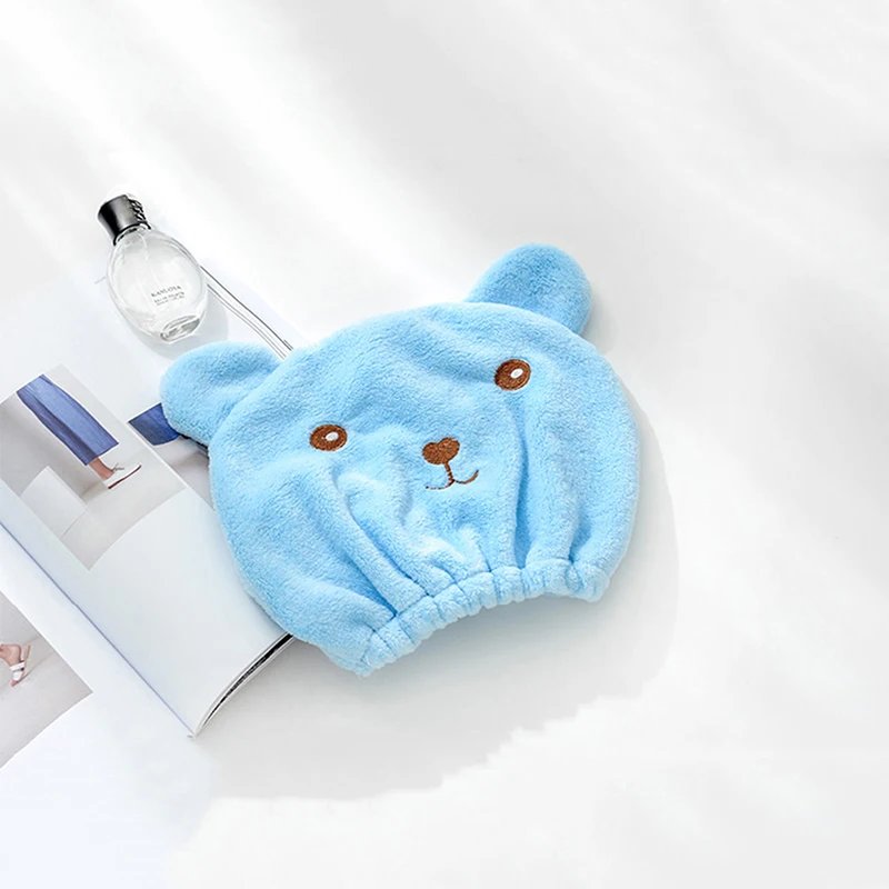 NEW Good Hygroscopicity and Breathability Microfiber Hair Turban Quickly Dry Hair Hat Wrapped Towel Cap Towel Hair Bonnet