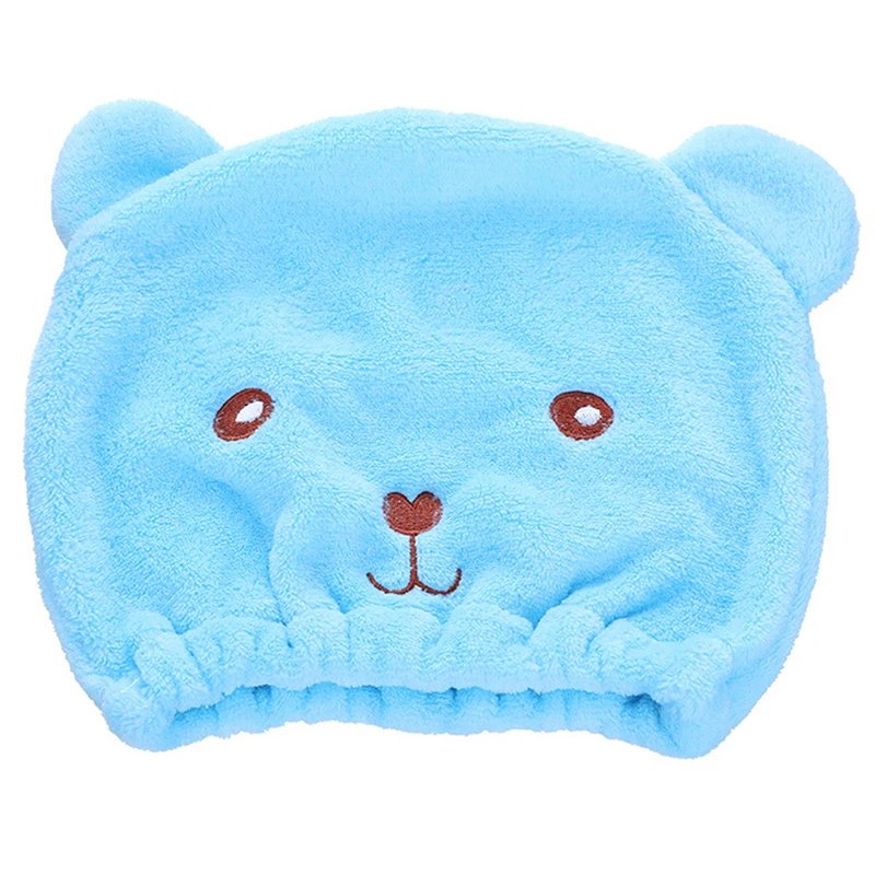 NEW Good Hygroscopicity and Breathability Microfiber Hair Turban Quickly Dry Hair Hat Wrapped Towel Cap Towel Hair Bonnet