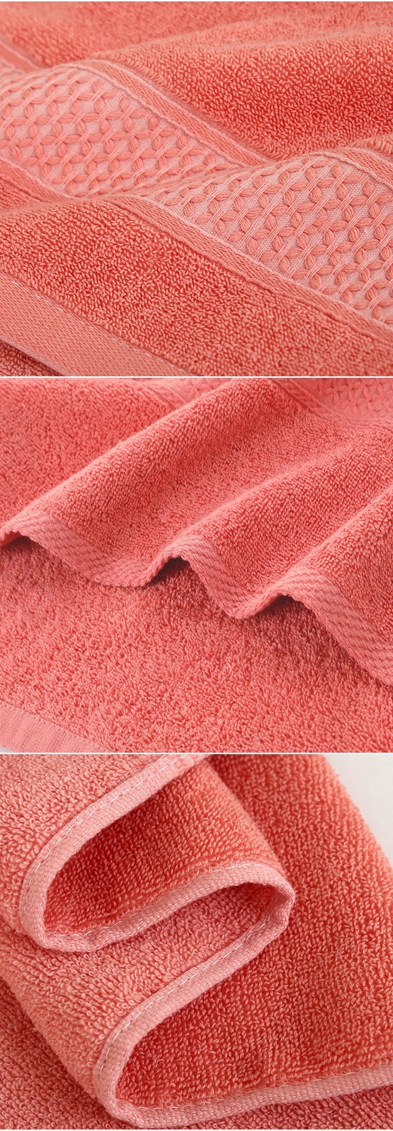High quality pure cotton thickened Adult towels Soft and absorbent towels for both men women's household useDaily face washtowel
