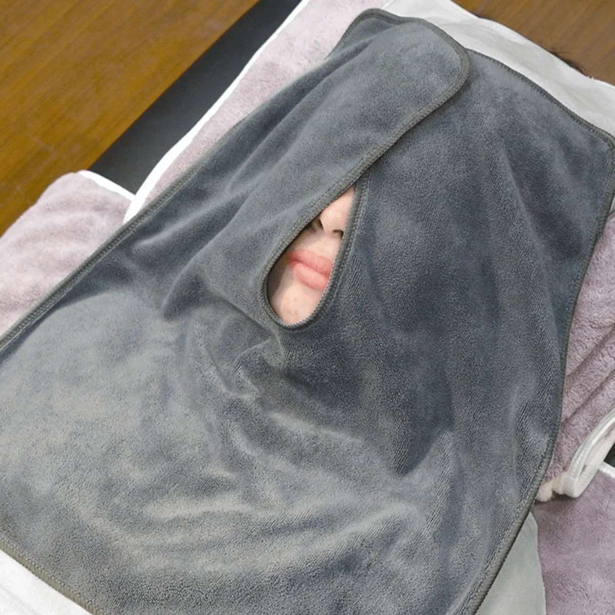 1pc Beauty Salon Skincare Massage Towel Microfiber Custom Facial Wrap Logo Spa Face Wrap Towel