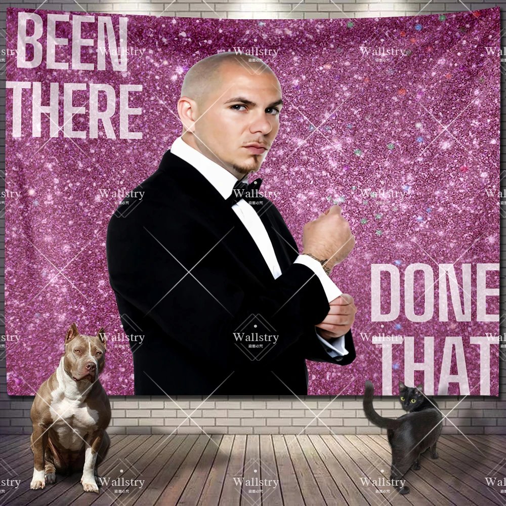 Mr 305 Pitbull Worldwide Hippie Tapestry Fabric Macrame Wall Hanging Beach Room Decor Cloth Carpet Yoga Mats Sheet Sofa Blanket