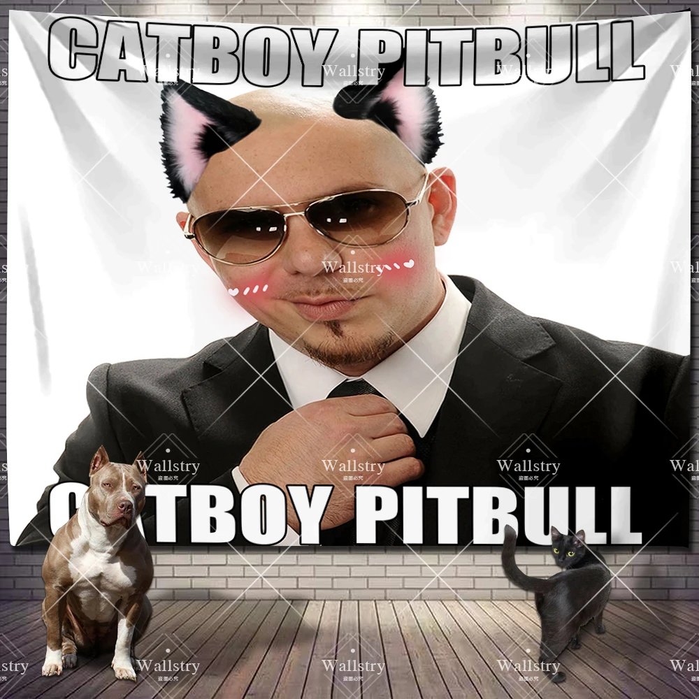 Mr 305 Pitbull Worldwide Hippie Tapestry Fabric Macrame Wall Hanging Beach Room Decor Cloth Carpet Yoga Mats Sheet Sofa Blanket