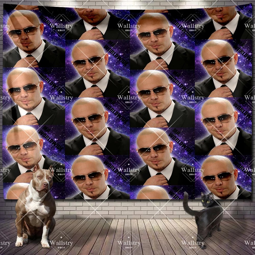 Mr 305 Pitbull Worldwide Hippie Tapestry Fabric Macrame Wall Hanging Beach Room Decor Cloth Carpet Yoga Mats Sheet Sofa Blanket