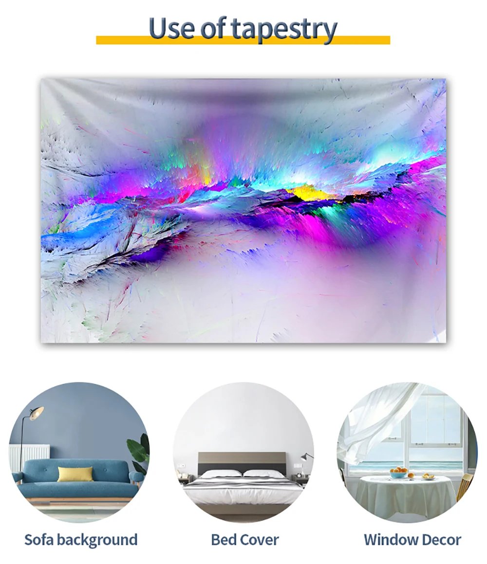 Mr 305 Pitbull Worldwide Hippie Tapestry Fabric Macrame Wall Hanging Beach Room Decor Cloth Carpet Yoga Mats Sheet Sofa Blanket