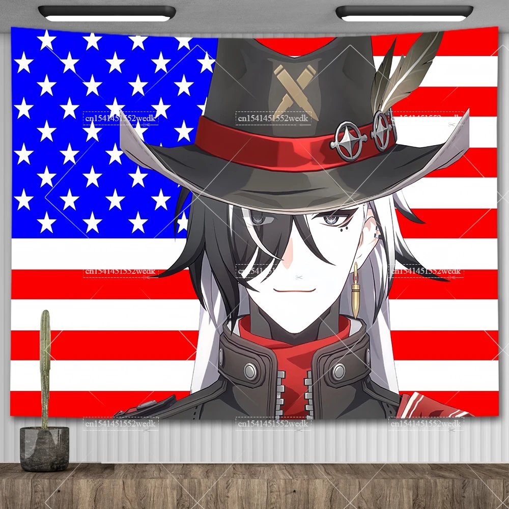 Boothill Tapestry Honkai Star Rail Wall Hanging Cartoons Anime Tapestrys Room Decor Aesthetic Manga Tapestries Home Decoration Boothill Tapestry Honkai Star Rail Wall Hanging Cartoons Anime Tapestrys Room Decor Aesthetic Manga Tapestries Home Decoration