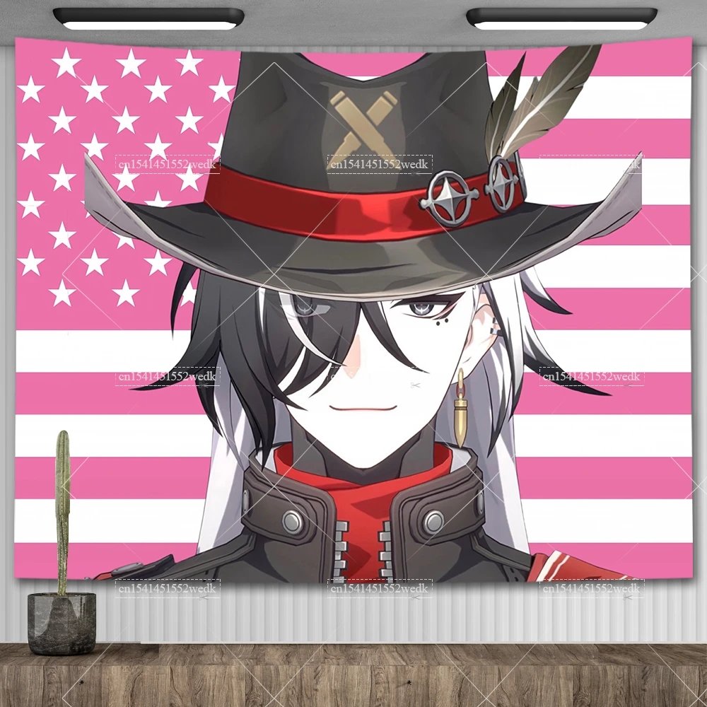 Boothill Tapestry Honkai Star Rail Wall Hanging Cartoons Anime Tapestrys Room Decor Aesthetic Manga Tapestries Home Decoration Boothill Tapestry Honkai Star Rail Wall Hanging Cartoons Anime Tapestrys Room Decor Aesthetic Manga Tapestries Home Decoration