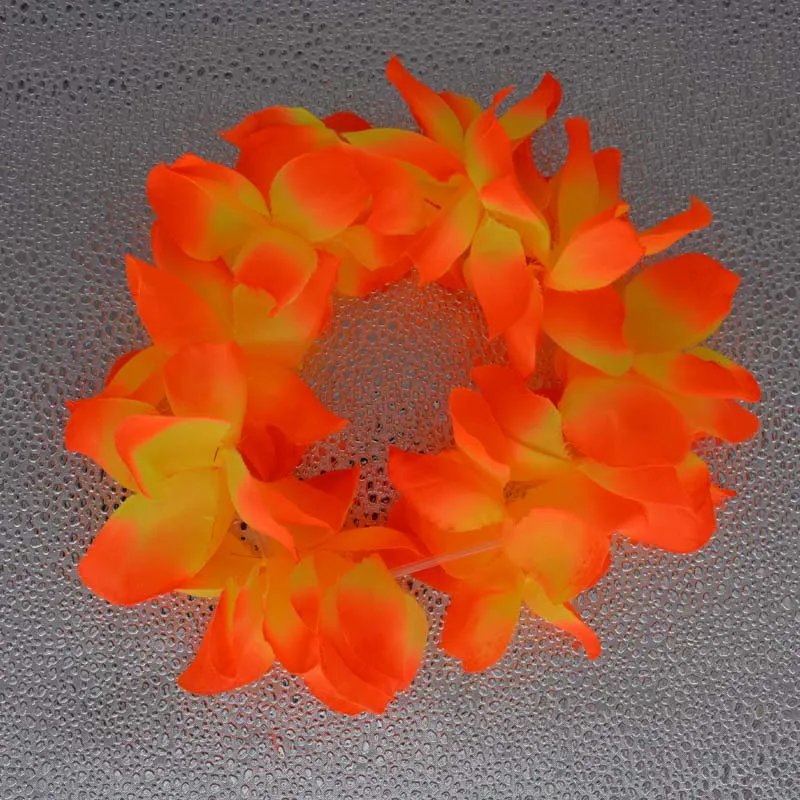1pcs Women Girl LED Hawaii Hawaiian Lei Headband Glow Light up Flower Crown Wreath Birthday  Party    navidad  Halloween