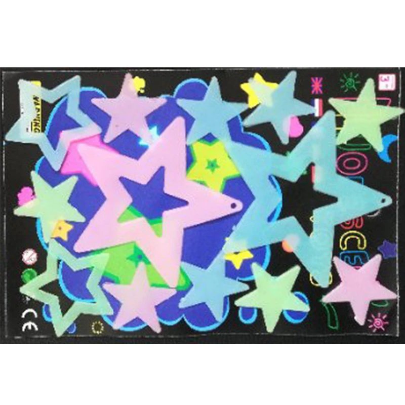 Luminous Cartoon butterfly Stars Wall Stickers for Kids room Bedroom Decor Glow in the dark Wall Decals Noctilucent Stickers Luminous Cartoon butterfly Stars Wall Stickers for Kids room Bedroom Decor Glow in the dark Wall Decals Noctilucent Stickers