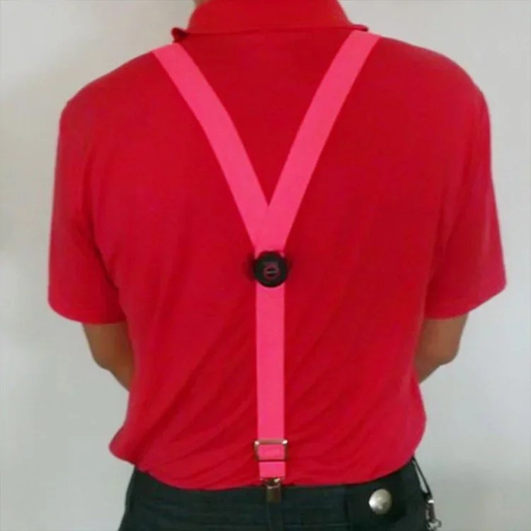 NEW Party Supplies Suspenders with Bow Tie LED Lights Woman Hangers for Men Wedding Party Accessories Glow-in-the-dark SD01