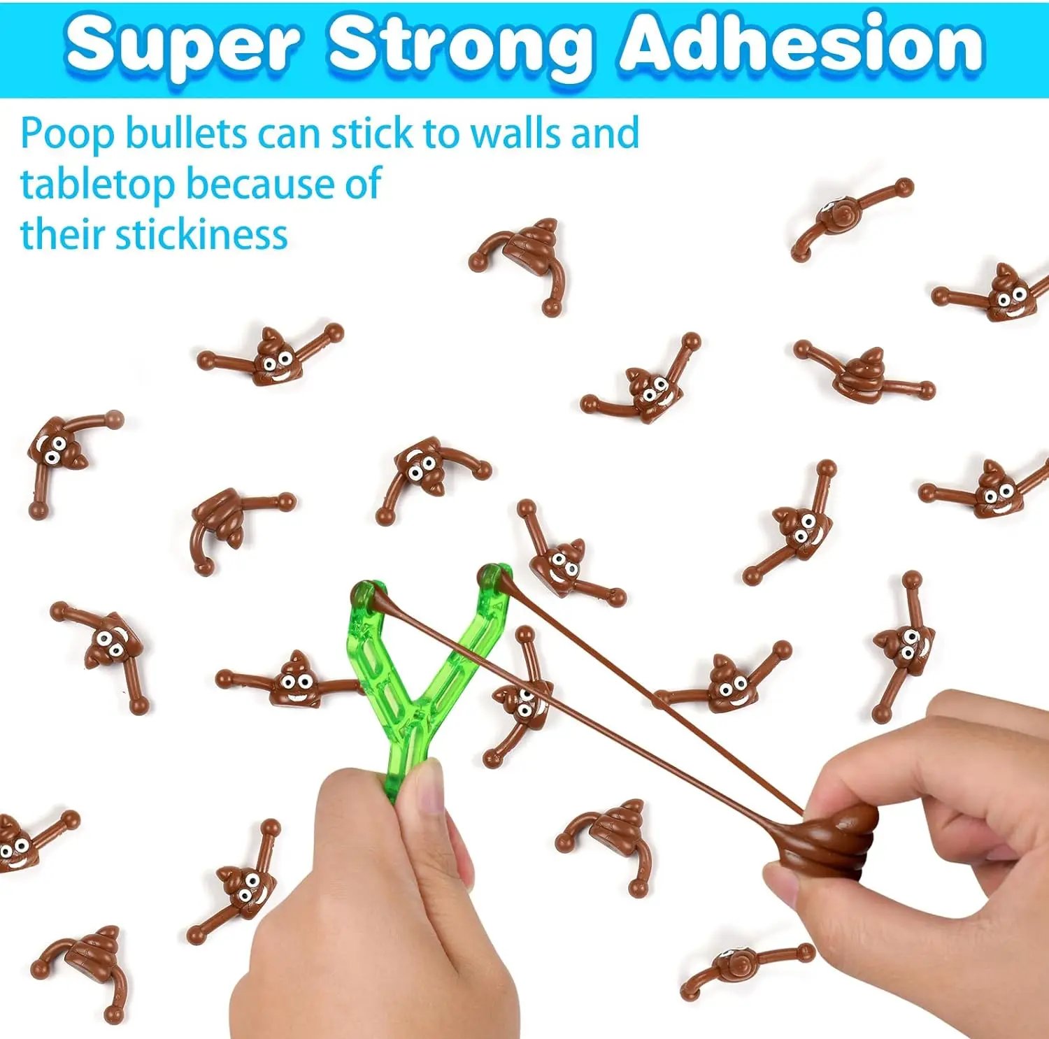 6/36set Fun Colorful Shooting Fake Poop Toys For Kids Birthday Party Favor Bag Pi&ntilde;ata Filler Boys Girls Party Gifts Supplies