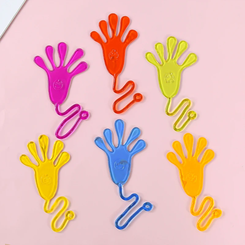 5-50Pcs Funny Sticky Hands Stretchable Palm Kids Novelty Toy Birthday Party Favors Guests Gift Goodie Pinata Filler Christmas 5-50Pcs Funny Sticky Hands Stretchable Palm Kids Novelty Toy Birthday Party Favors Guests Gift Goodie Pinata Filler Christmas