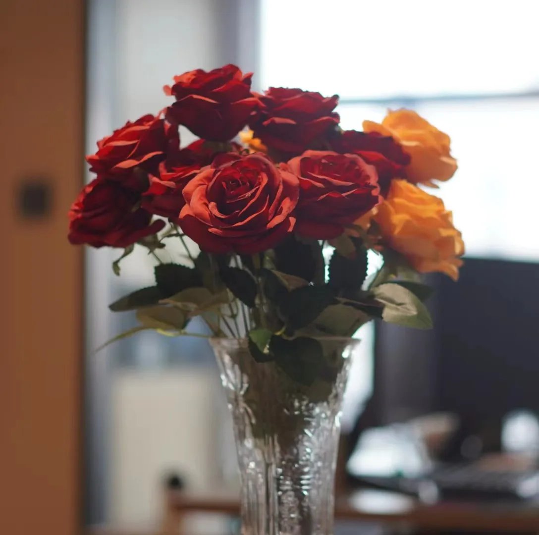 9 Heads Rose Bouquet Artificial Flower Wedding Rose Decor Scene Display Floral Gift Pink White Camellia