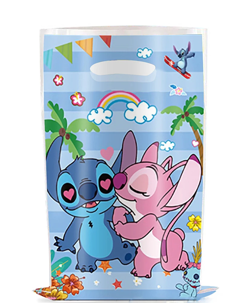 10pcs Disney Lilo&Stitch Party gift Bags Kids Candy Treat Bag Party Blue Stitch Pink Angel Goodie Gift Bags For Kids Birthday 10pcs Disney Lilo&Stitch Party gift Bags Kids Candy Treat Bag Party Blue Stitch Pink Angel Goodie Gift Bags For Kids Birthday