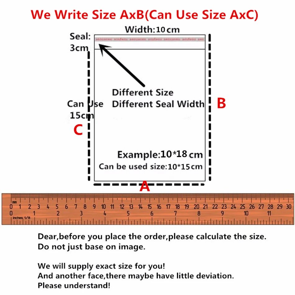 Transparent Plastic Self Adhesive Bag Self Sealing Small Bags For Pen Jewelry Candy Packing Resealable Gift Cookie Packaging Bag