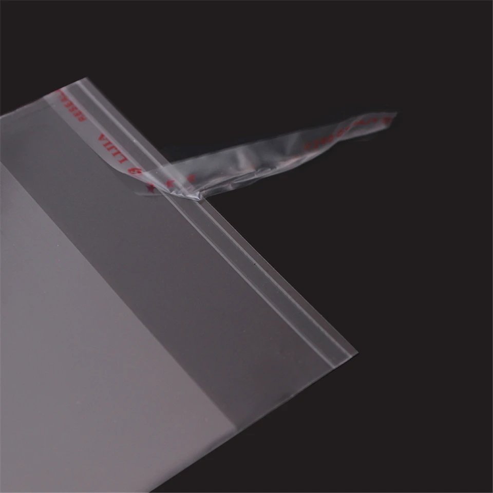 Transparent Plastic Self Adhesive Bag Self Sealing Small Bags For Pen Jewelry Candy Packing Resealable Gift Cookie Packaging Bag
