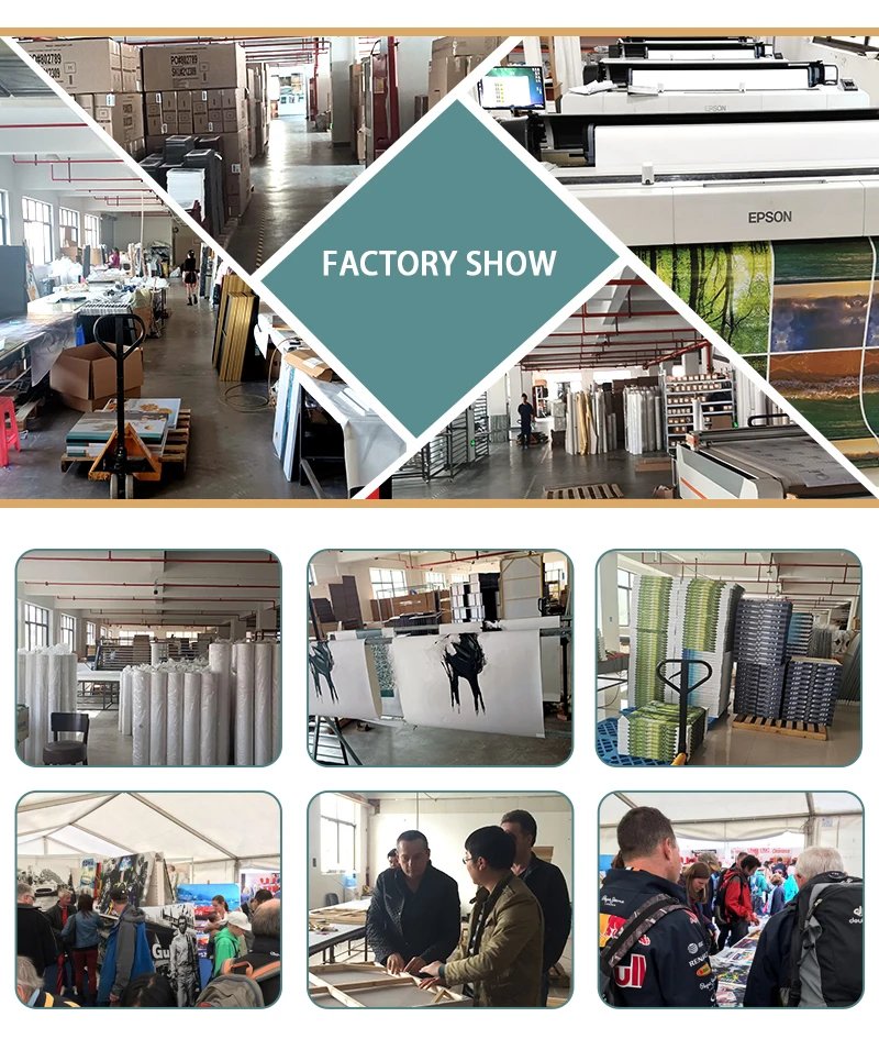 YWDECOR Custom Painting Canvas HD Print Customized Your Picture Personalized Wall Art Poster Photos for Living Room Home Decor