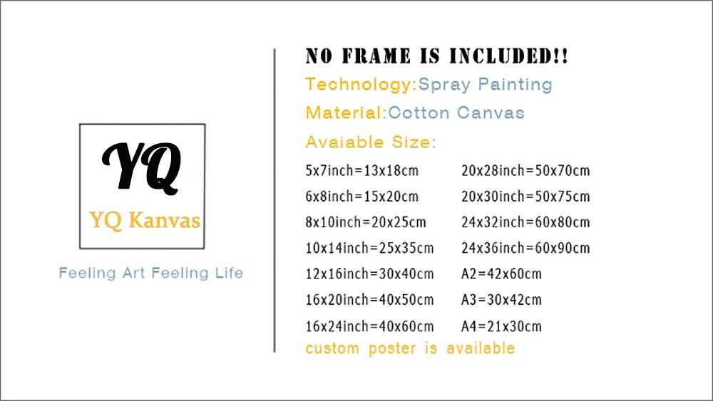 Customiz Family Photo Prints Your Images on Canvas Poster Personalise Custom Canvas Paintings Livingroom Wall Decor Home Decor