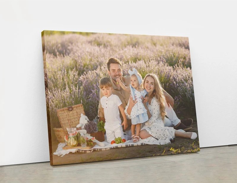 Customiz Family Photo Prints Your Images on Canvas Poster Personalise Custom Canvas Paintings Livingroom Wall Decor Home Decor