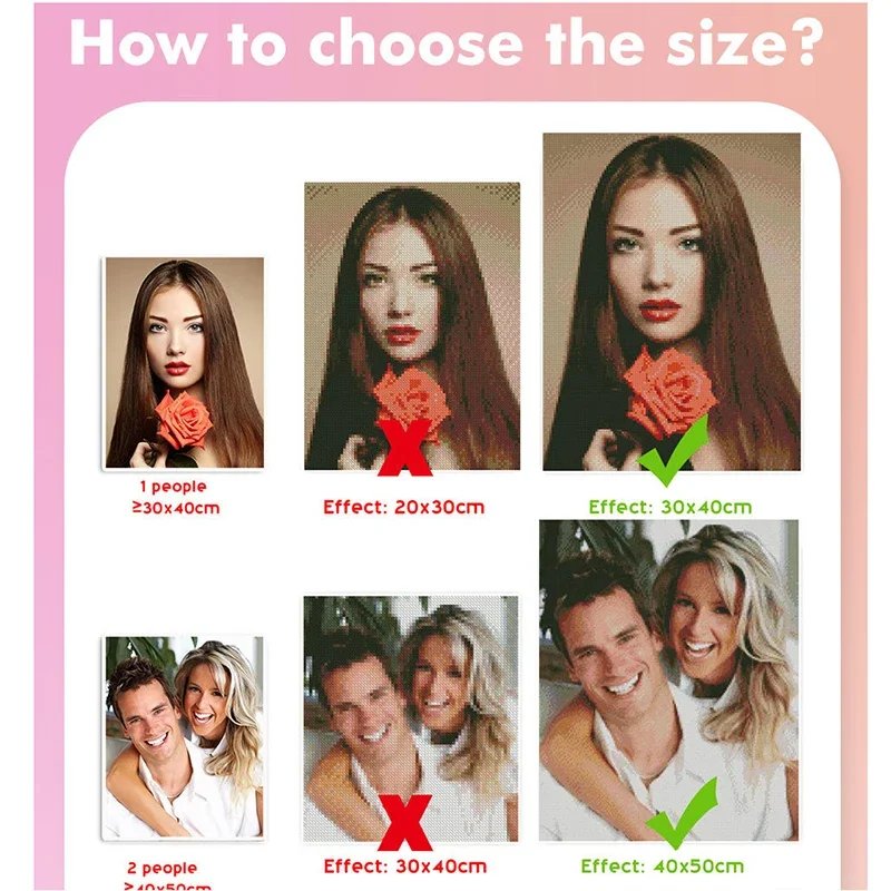 Personal picture Diamond Painting Photos Custom Full Square Round Rhinestones Diamond Embroidery Wedding Home Decor Gift