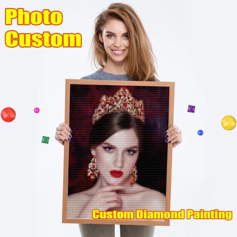 Personal picture Diamond Painting Photos Custom Full Square Round Rhinestones Diamond Embroidery Wedding Home Decor Gift Personal picture Diamond Painting Photos Custom Full Square Round Rhinestones Diamond Embroidery Wedding Home Decor Gift