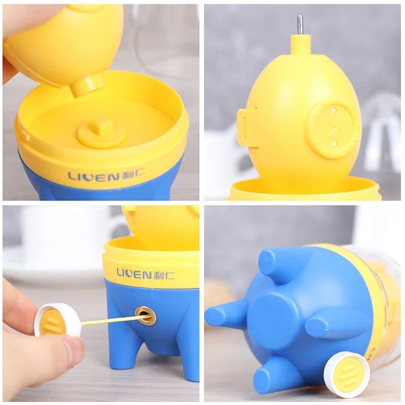 Youpin liren Egg-pulling artifact Yolk Shaker Gadget Mixing Golden Whisk Eggs Spin Mixer Stiring Blender Maker Kitchen