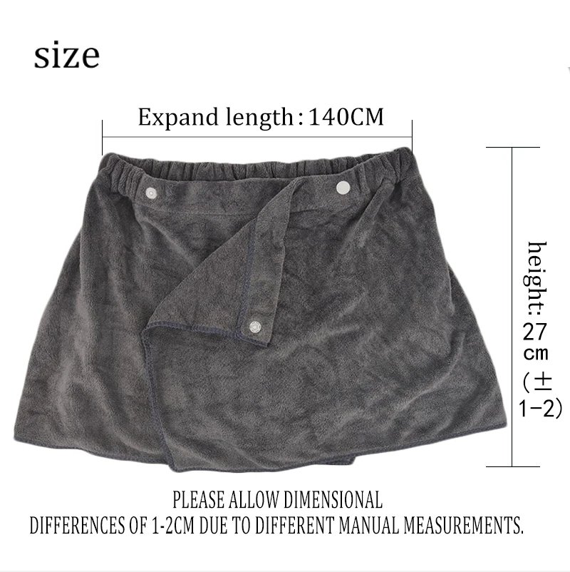 Men's Sexy Shorts Bathrobe Bath Towel Soft Side Open Pajamas Towel Thick Swimming Soft Beach Shower Culottes 18+ Adult Pajamas