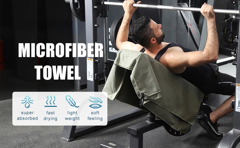 Microfiber Towel,Quick Drying Microfiber Towel For Body,Gym Sports Towel,Men,Sandproof Soft Light Weight Beach Towel