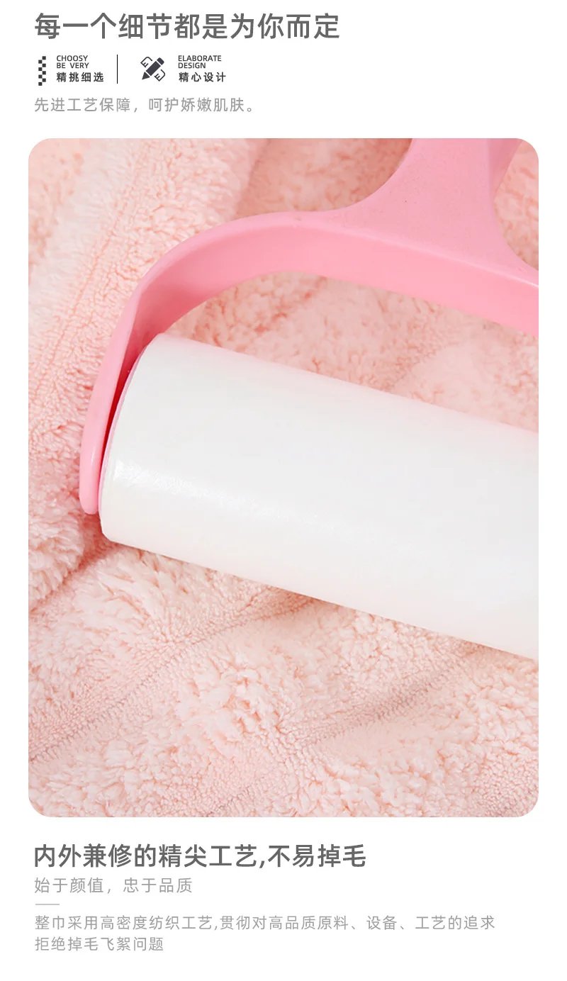 Dry Hair Cap for Women, Thickened and Super Absorbent Headscarf for Wiping Hair, Quick Drying Cap, Dry Hair Towel