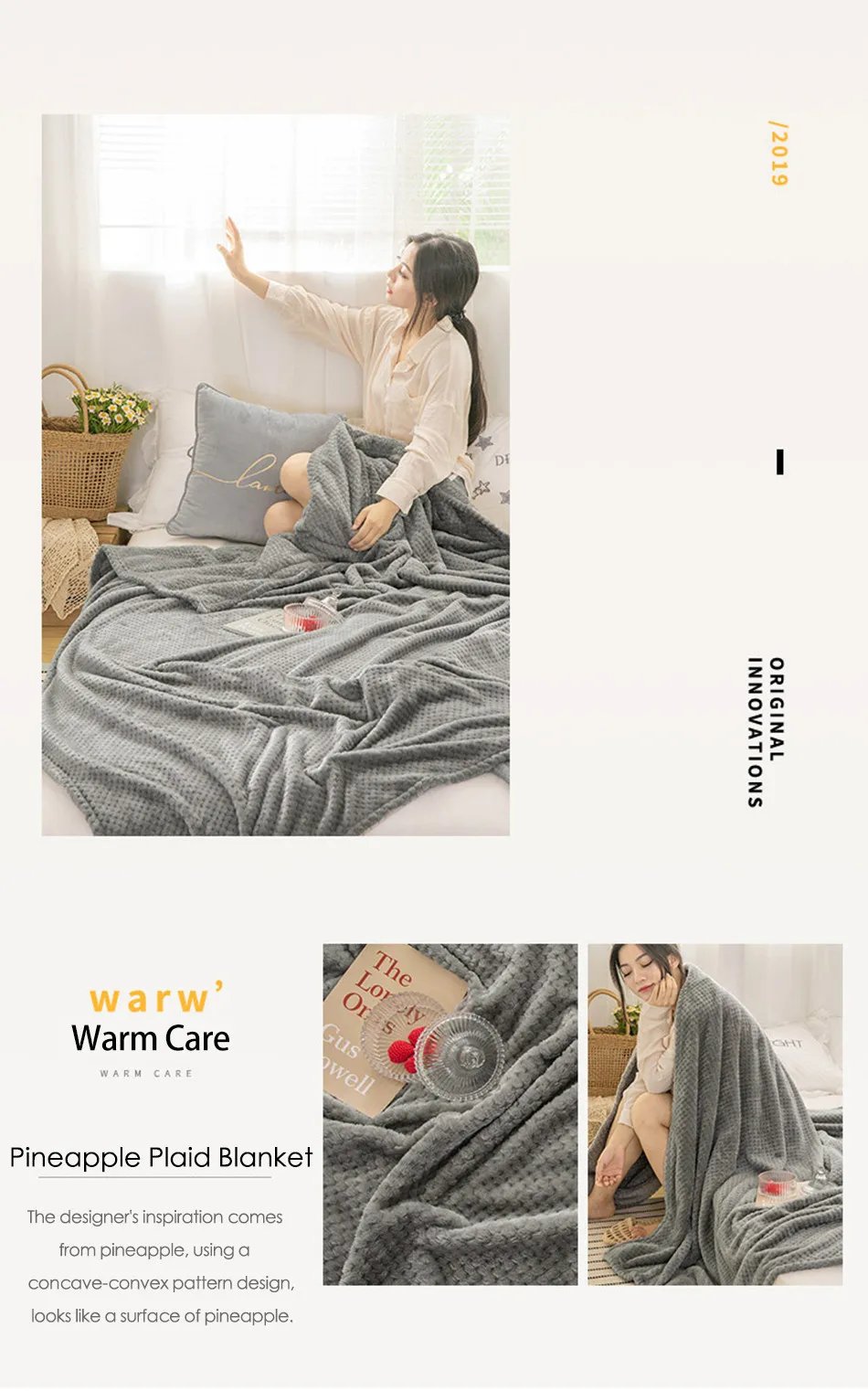 Coral Fleece Blankets For Beds 300gsm Spring Summer Soft Fluffy Faux Fur Mink Throw Solid Sofa Cover Bedspread Plaid Blankets