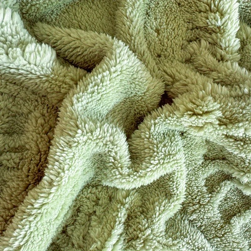 1pc Minimalist Butterfly Jacquard Faux Long Plush Lamb Wool Blanket, Soft And Warm, Can Be Used As Bedspread Or Shawl