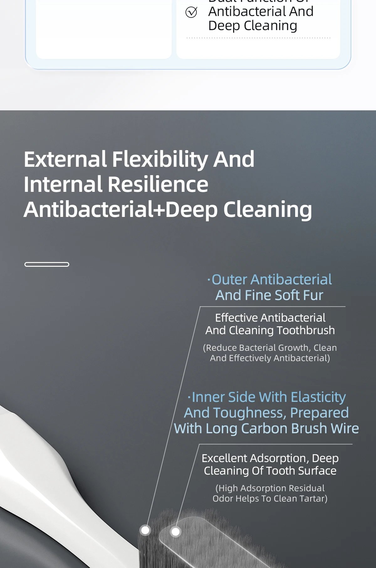 Y-Kelin Extra Hard And Adult Cleaning Set For Men's Small And Medium Bristle Toothbrushes, Designed For Household Use