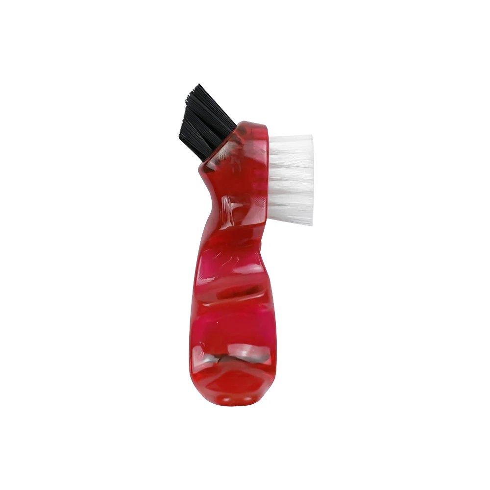 Mini T-shape Denture Brush Cleaning Toothbrush Gum Cleaner False Teeth Brushes Oral Care Multi-Layered Bristles Single Sided