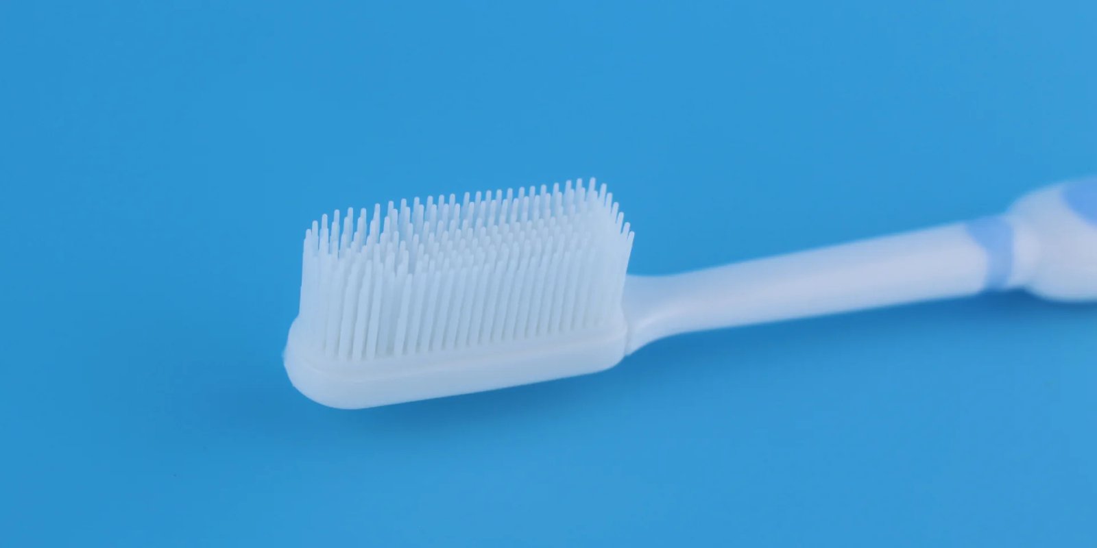 2PCS Soft Toothbrush Adult Silicone Nano Brush Oral Care Nano-Antibacterial Toothbrush Oral Cleaning Tool