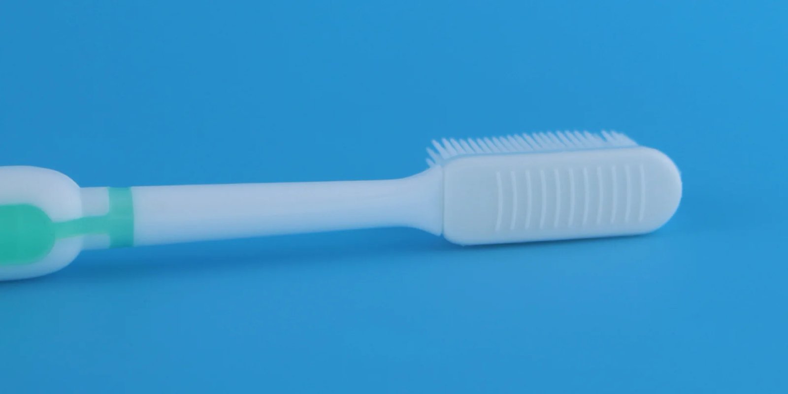 2PCS Soft Toothbrush Adult Silicone Nano Brush Oral Care Nano-Antibacterial Toothbrush Oral Cleaning Tool