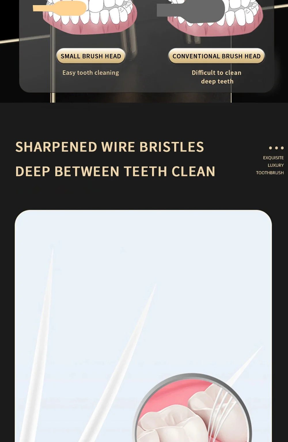 Soft Toothbrush Men Women Adult Tooth Brush Gold Silver Dental Brushes Elegance Gentle Toothbrushes Drop escova de dentes