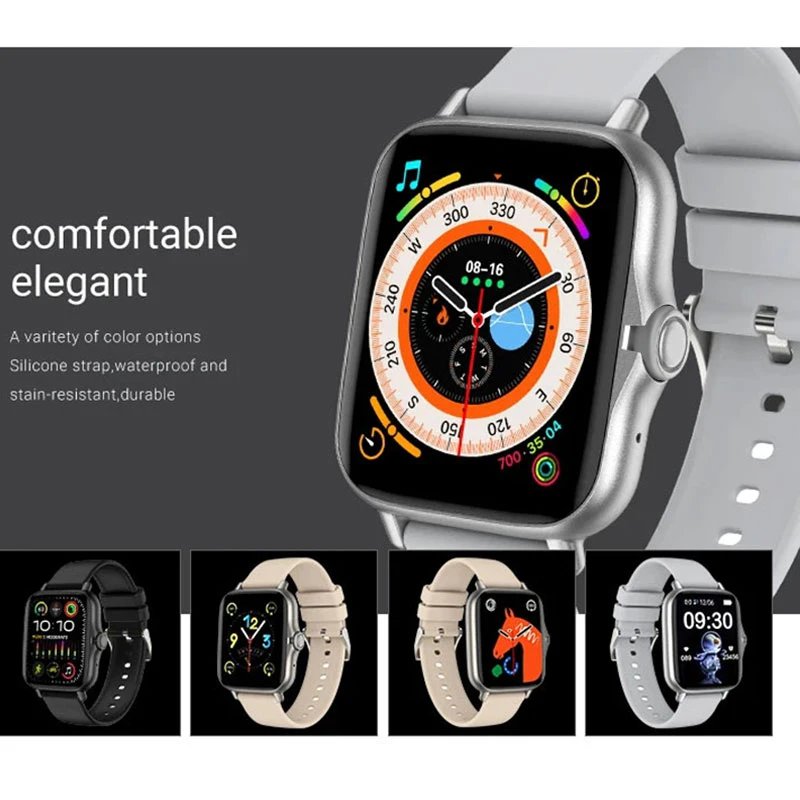 Xiaomi Smart Watch Bluetooth Call Sports Fitness Touchable Screen Monitoring Heart Rate Men Women Multifunctional Smart Watch