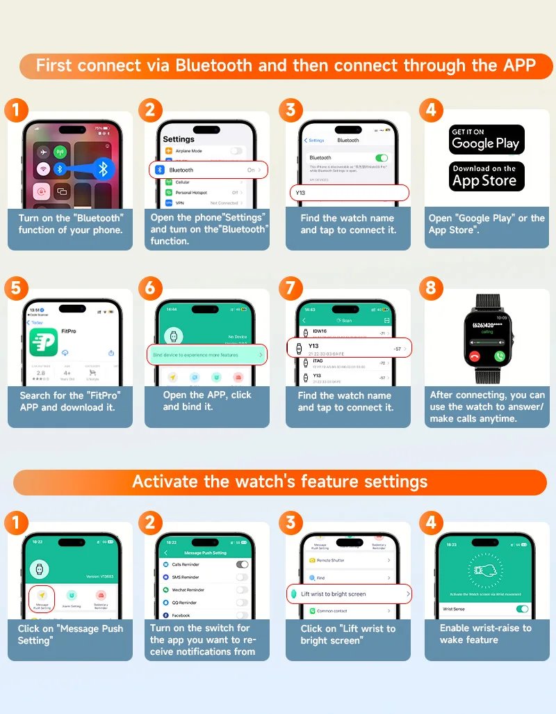 Xiaomi Smart Watch Bluetooth Call Sports Fitness Touchable Screen Monitoring Heart Rate Men Women Multifunctional Smart Watch